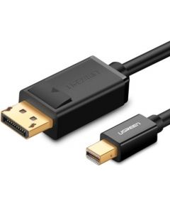 Mini DisplayPort cable - DisplayPort UGREEN 4K 1.5m (black)