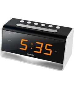 SENCOR Часы с будильником и ночной LED-под SDC 4400 W
