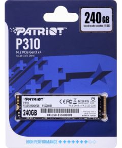 SSD Patriot P310 240GB M.2 2280