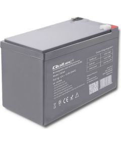 Qoltec 53049 AGM battery | 12V |  12Ah