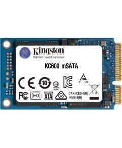 Kingston Technology KC600 mSATA 1024 GB Serial ATA III 3D TLC