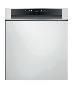 Whirlpool WBO3T341PX trauku mazg. mašīna pabūvējama., Inox 60cm