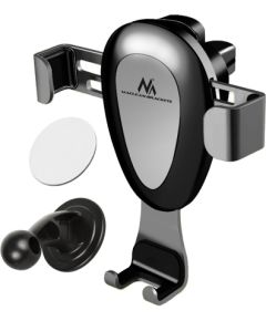 Maclean car phone holder, universal, for the ventilation grille, gravity, max. center distance 90mm, MC-324