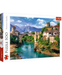Puzlis TREFL Old Bridge in Mostar, Bosnia and Herzegovina 500 gb. 10+ T37333