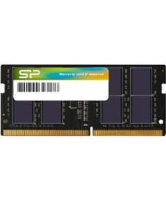 SILICON POWER DDR4 SODIMM RAM memory 2666 MHz CL19 8 GB (SP008GBSFU266X02) Black