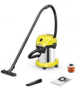 Karcher Kärcher WD 3 S V-17/4/20 17 L Drum vacuum Dry&wet 1000 W Dust bag