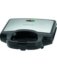 Clatronic ST 3778 sandwich maker 750 W Black,Stainless steel