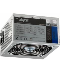 Akyga AK-B1-550 power supply unit 550 W ATX Grey