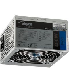 Akyga AK-B1-450 power supply unit 450 W 20+4 pin ATX ATX Gray