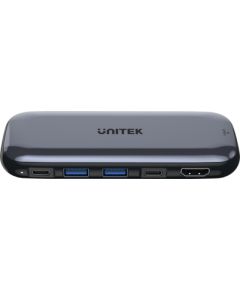 UNITEK HUB USB-C STORAGE M.2, HDMI, USB-C PD 100W, D1046A