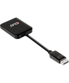 CLUB 3D Multi Stream Transport (MST) Hub DisplayPort 1.4 to HDMI Dual Monitor 4K60Hz M/F