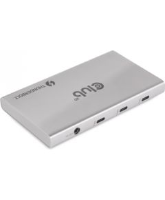 CLUB 3D Certified Thunderbolt™4 Portable 5-in-1 Hub with Smart Power