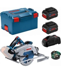 Bosch GKS 18V-68 GC, 2x5.5Ah ProCORE18V, GAL 1880 CV Ripzāģis