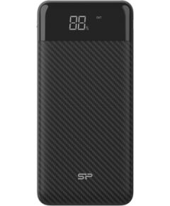 SILICON POWER GP28 Powerbank External battery 10000 mAh 2x USB 2.1A (SP10KMAPBKGP280K) Black