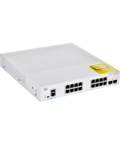 Cisco CBS250-16T-2G-EU network switch Managed L2/L3 Gigabit Ethernet (10/100/1000) Silver