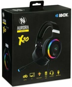 IBOX HEADPHONES AURORA X10 Gaming 7.1