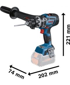 Bosch GSR 18V-150 C, SOLO urbjmašīna / skrūvgriezis