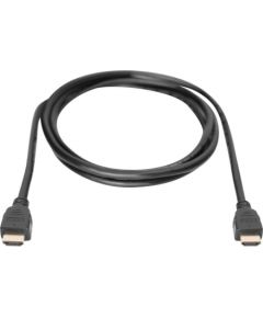 Digitus Ultra High Speed HDMI Cable with Ethernet AK-330124-020-S Black, HDMI to HDMI, 2 m