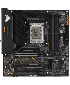 Asus TUF GAMING B660M-PLUS WIFI Processor family Intel, Processor socket  LGA1700, DDR5 DIMM, Memory slots 4, Supported hard disk drive interfaces 	SATA, M.2, Number of SATA connectors 4, Chipset B660,  mATX