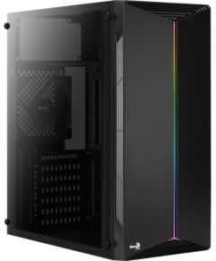 Aerocool Split Midi Tower Black