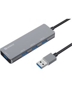 Sandberg 333-67 USB-A Hub 1xUSB3.0+3x2.0 SAVER