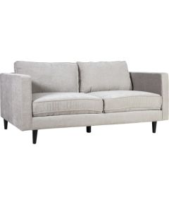 Dīvāns SPENCER 3-vietīgs, 198x86xH84cm, apdare: samta, krāsa: gaiši pelēka, tumšas plastikāta kājas
