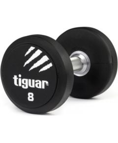 Dumbbell Tiguar PU 8 kg TI-WHPU0080