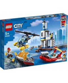 LEGO City Piekrastes policijas un ugunsdzēsēju misija (60308)