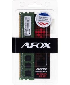 AFOX DDR3 8G 1333 UDIMM memory module 8 GB 1333 MHz