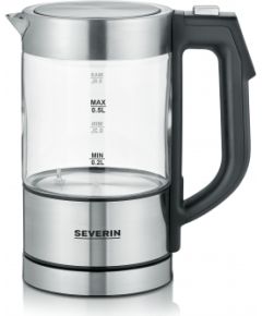 Severin WK 3458 Kompakta mini stikla tējkanna 0.5L