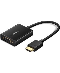 UGREEN MM102 HDMI to VGA adapter with audio (black)