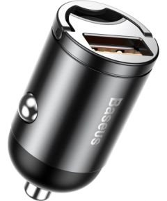 Baseus Tiny Star Mini Quick Charge Car Charger USB Port 30W Grey