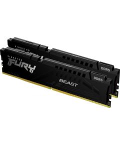 KINGSTON DDR5 64GB 5200MT/s CL38 FURY Beast Black Kit of 2