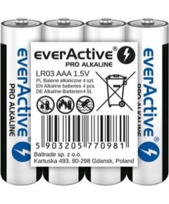Alkaline batteries everActive Pro Alkaline LR6 AA - 4 pieces