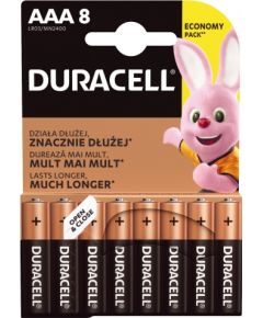 Duracell 8x LR03 AAA Single-use battery Alkaline