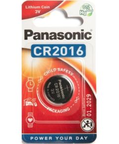 Panasonic CR2016-1BB Blistera iepakojumā 1gb.