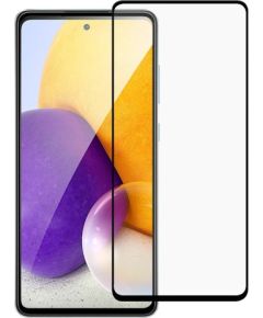 Fusion full glue 5D aizsargstikls pilnam ekrānam Samsung A536 Galaxy A53 5G melns