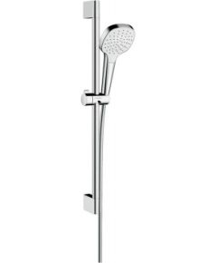 Hansgrohe Croma Select E 1jet/Unica'Croma 0.65m dušas komplekts, balts/hroms