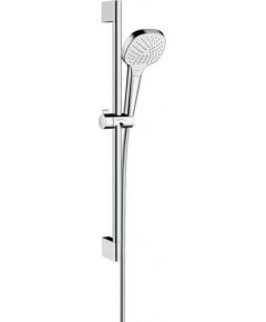 Hansgrohe Croma Select E Vario/Unica'Croma 0.65m dušas komplekts, balts/hroms