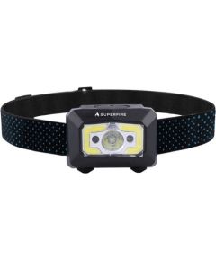 Superfire X30 headlight with non-contact switch, 500lm, USB