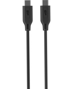 Silicon Power cable USB-C - USB-C Boost Link LK15CC 1m, black