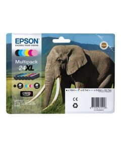 Epson No.24XL 6-colours Claria Photo HD Ink Multipack