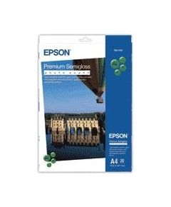 Epson Premium Semigloss Photo Paper, DIN A4, 251g/mÂ², 20 Sheets A4
