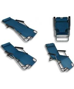 CreativeHome tumši zils saliekams dārza krēsls Шезлонги и пляжные стулья