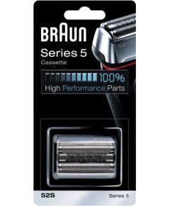 Braun Series 5 52S Electric Shaver Head Replacement Cassette – Silver