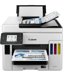 Canon MAXIFY GX7050 Colour Inkjet Multifunction Printer A4 Wi-Fi Grey/Black