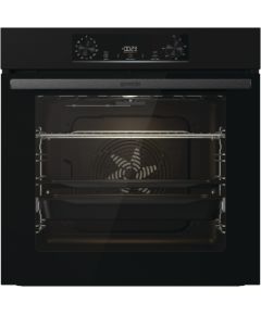 Gorenje Oven BOS6737E06B 77 L, Multisystem oven, EcoClean enamel, Mechanical controls, Steam function, Height 59.5 cm, Width 59.5 cm, Jet black