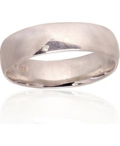 Серебряное обручальное кольцо #2101776, Серебро	925°, Размер: 22, 4.1 гр.