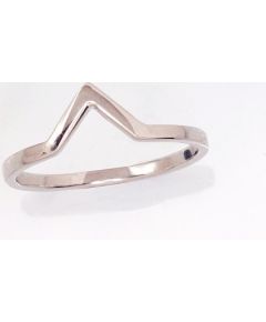 Серебряное кольцо #2101610(PRh-Gr), Серебро	925°, родий (покрытие), Размер: 17, 1.3 гр.