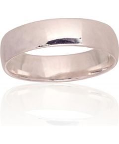 Серебряное обручальное кольцо #2101775, Серебро	925°, Размер: 15, 2.6 гр.
